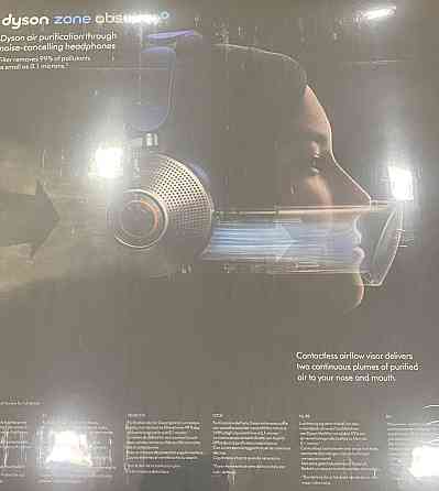 Наушники  Dyson Zone Absolute Prussian Blue/Bright Copper. Харьков