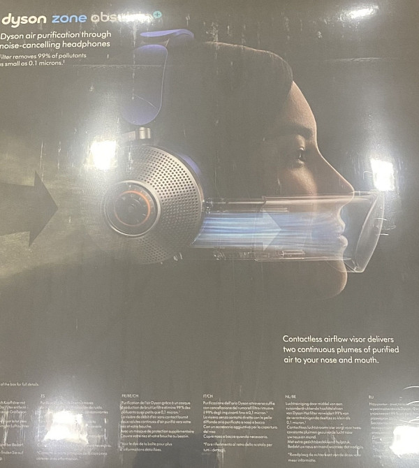 Наушники  Dyson Zone Absolute Prussian Blue/Bright Copper. Харьков - изображение 4