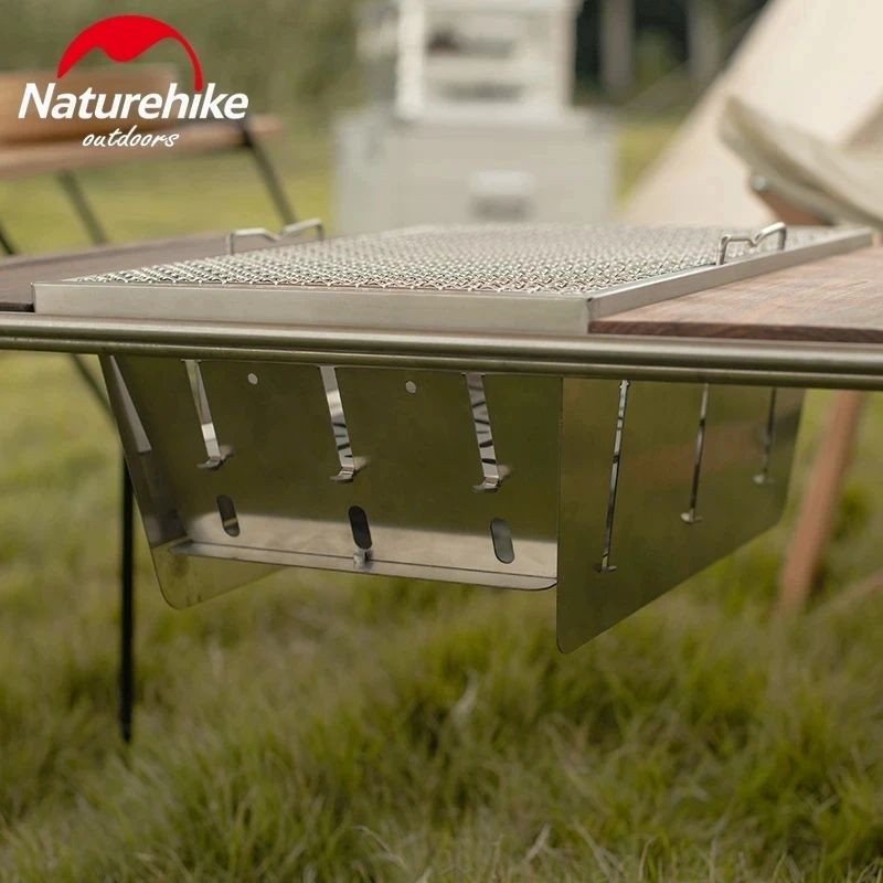 Гриль портативний Naturehike Picnic BBQ Grill NH20CJ006, р-р L, сталь Київ - фото 10
