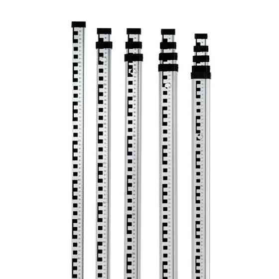 Рейка телескопическая нивелирная, 5 м, для оптических нивелиров INTERTOOL MT-3014 Киев