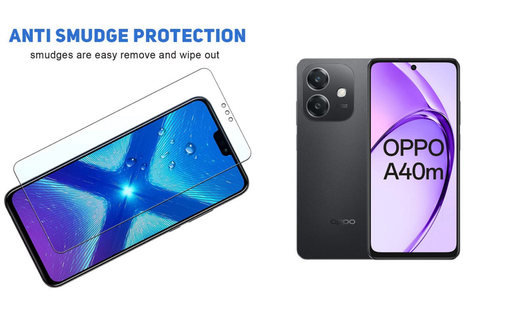 Защитное стекло NeoGlass для OPPO A40m – ультрапрозрачное и устойчивое Киев - изображение 3