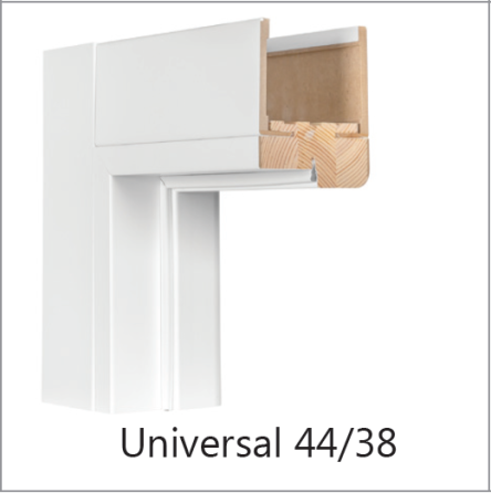 Комплект дверної коробки УНІВЕРСАЛЬНИЙ 44/38 - 2,5 смуги Київ