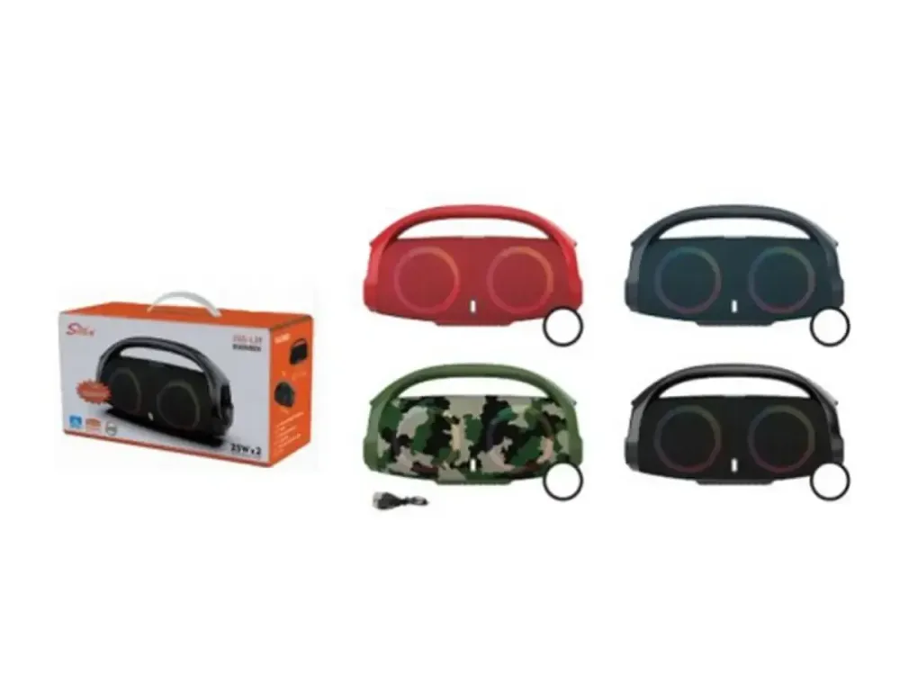 Мини Bluetooth колонка ZQS-L29, USB/TF/FM, LED подсветка, портативная акустика с аккумулятором Одесса - изображение 1