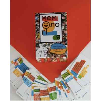 Настільна гра Memo Games Мемологія (українською) (Memogames) Вінниця