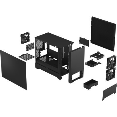 Корпус Fractal Design Pop Mini Silent Black Solid (FD-C-POS1M-01) Вінниця - фото 7