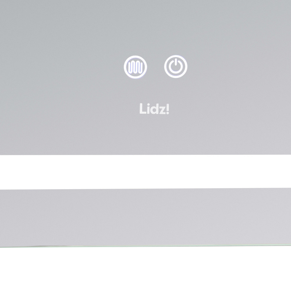 Дзеркало Lidz Kubis (KU2) 1200х800 з LED-підсвіткою Touch, з антизапотіванням, з диммером, рег. яскравості LDKUB120080049007 Київ - фото 9