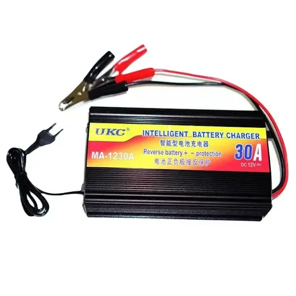 Зарядний пристрій для акумулятора BATTERY CHARGER 30A MA-1230A: імпульсний автозарядник 12V 30A з дисплеєм Одеса - фото 4