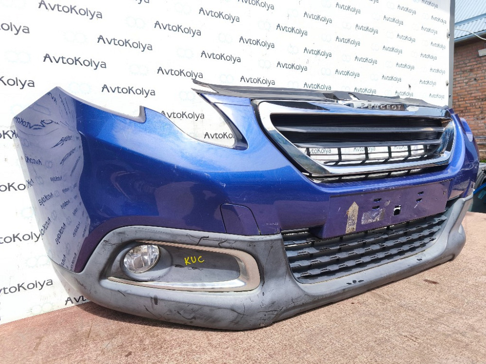 Бампер передній в зборі Peugeot 2008 2013-2016 (9802521077) Ковель - изображение 3