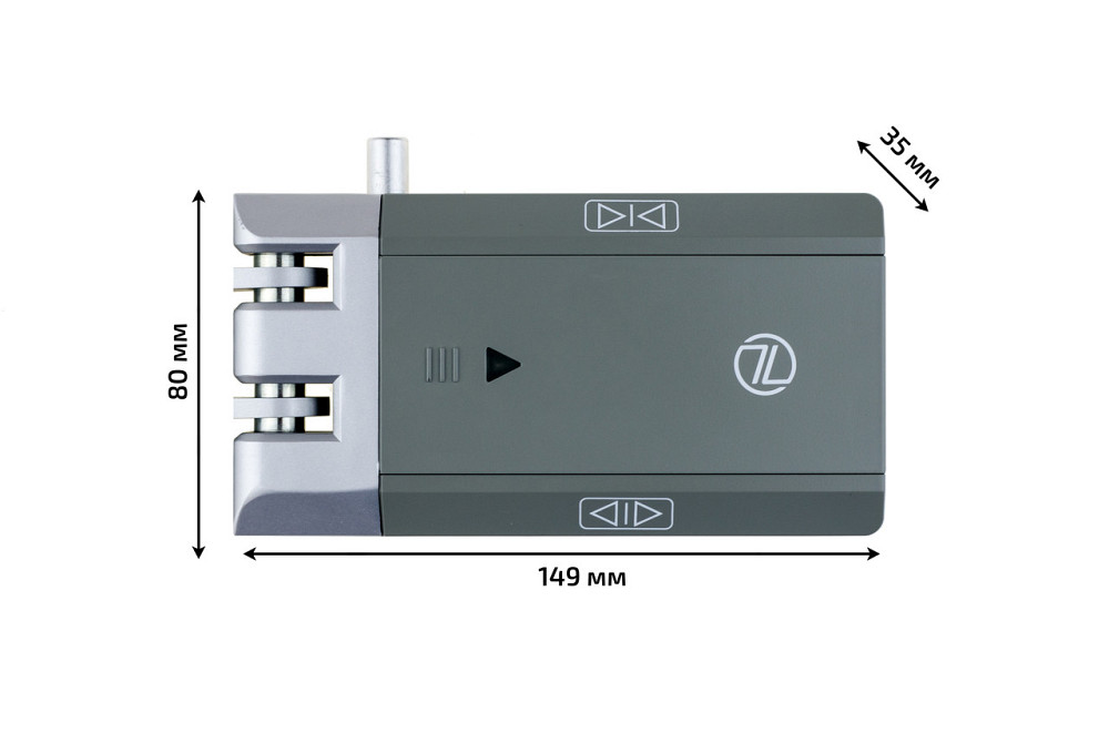 Розумний дверний замок невидимка SEVEN LOCK SL-7709 з Wi-Fi модулем Київ - фото 5