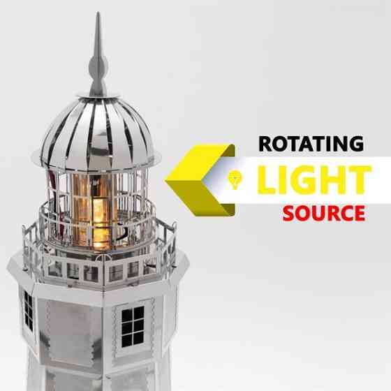 Колекційна модель-конструктор Metal Time Sailor's Companion Маяк із підсвіткою (MT002) Харків