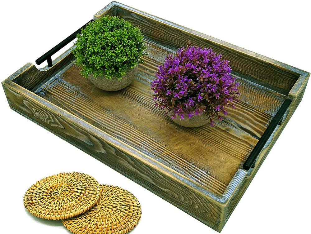 Поднос деревянный 