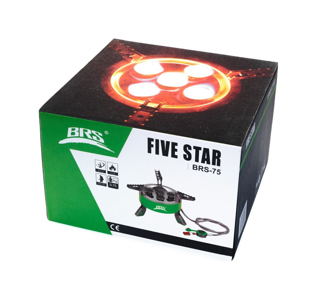 Газовий пальник BRS-75 7000 Вт на 5 конфорок Вінниця - фото 7