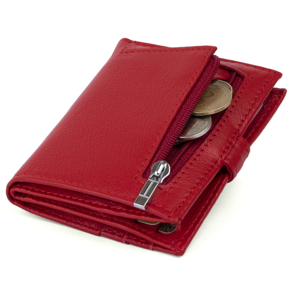 Кошелек-визитница Красный (ST Leather) Киев - изображение 19