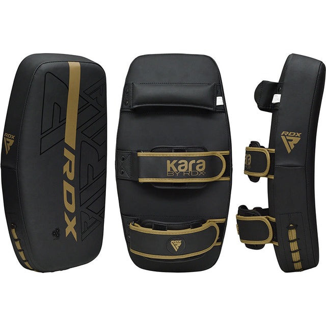 Пади для тайського боксу RDX ARM PAD F6 MATTE GOLDEN (1шт.) Кам'янське - фото 1
