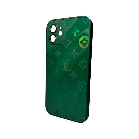 Чохол для смартфона AG Glass Gradient LV Frame for Apple iPhone 11 Cangling Green Киев