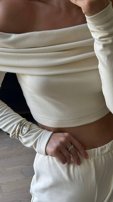 Жіночий затишний базовий костюм двійка: топ і штани турецька ангора рубчик з в’язкою Одеса - фото 2