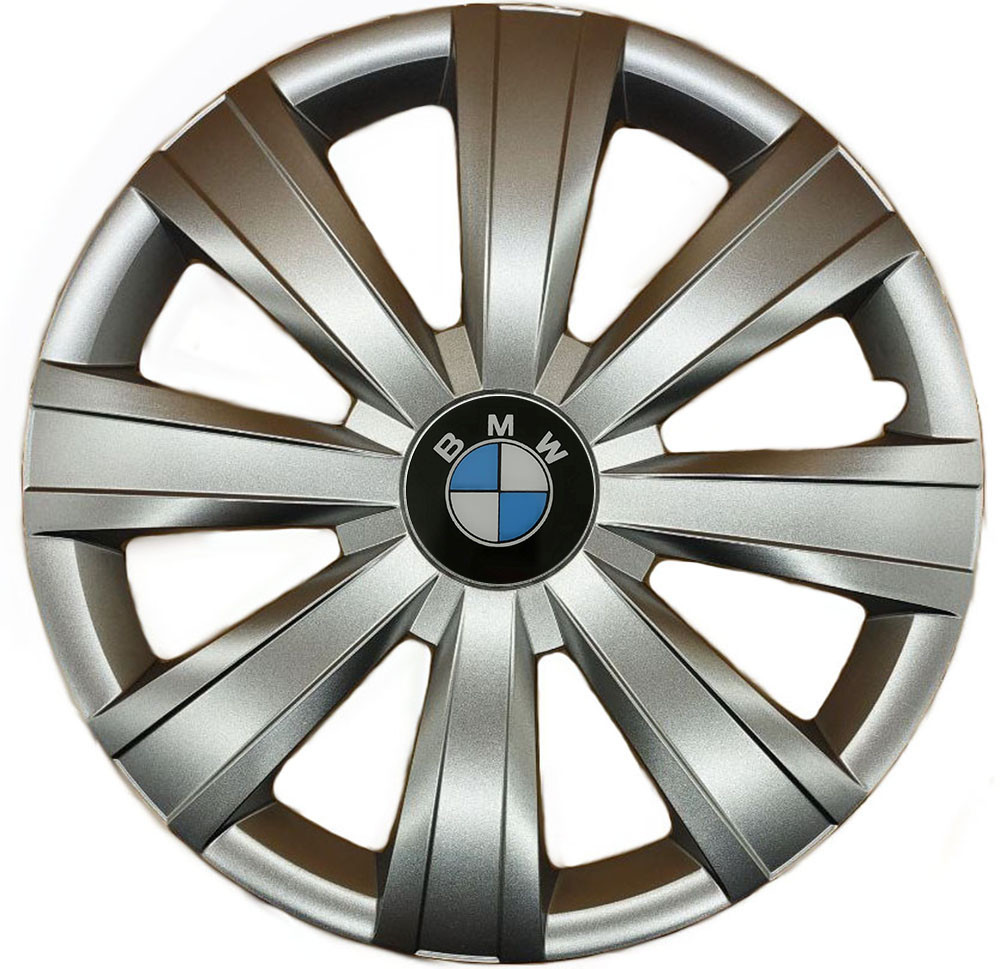 Автомобильные модельные колпаки R15 BMW 328 4шт, SJS, серебряные Киев - изображение 1