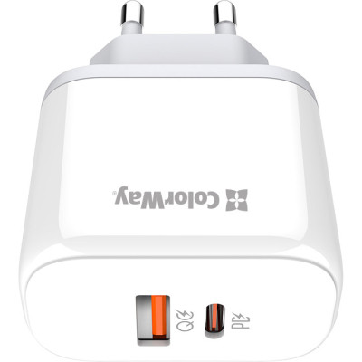 Зарядний пристрій ColorWay GaN Mini 25W PD Port PPS USB-C white (CW-CHS052PD-WT) Вінниця - фото 11