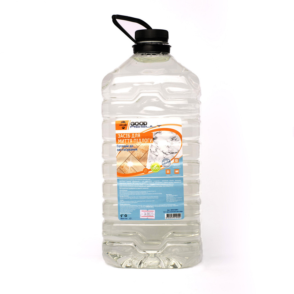 Средство для мытья пола GOOD RESULT 5 л (ПЭТ) Павлоград - изображение 1
