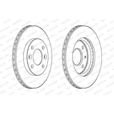 Гальмівний диск FERODO DDF158 Вінниця