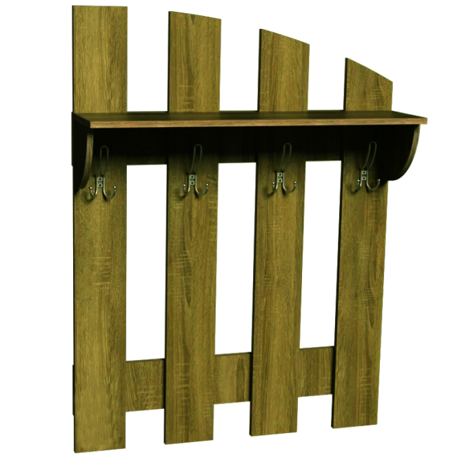 Вішалка-щит для одягу "Матами" мускат Миколаїв - фото 1