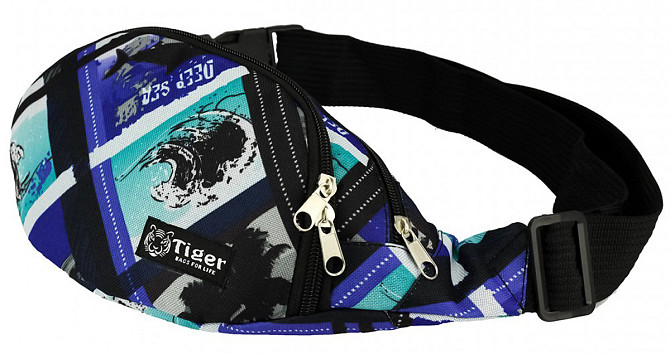 Сумка-бананка Tiger Moon Print Акули S175680 Київ - фото 1