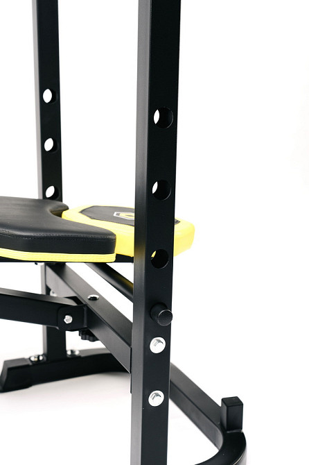 Лава універсальна для м'язів Besport Тренувальна лава і стійки, Професійна лава для жиму штанги Київ - фото 4