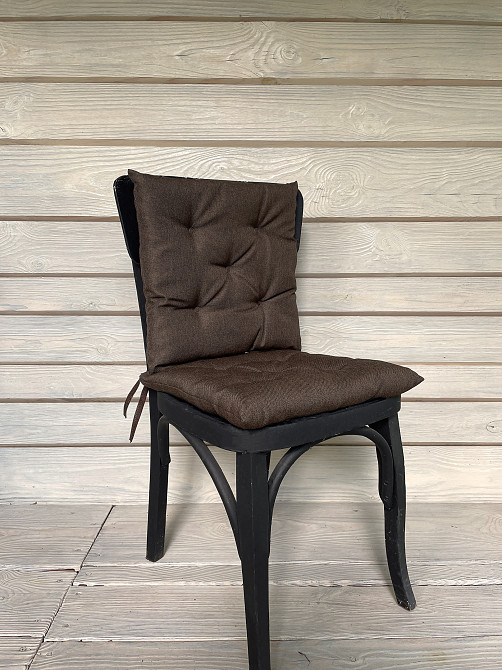 Подушка для стільців (38x38х5 см) Decorator Sawana колір коричневий 84-033 Київ - фото 4