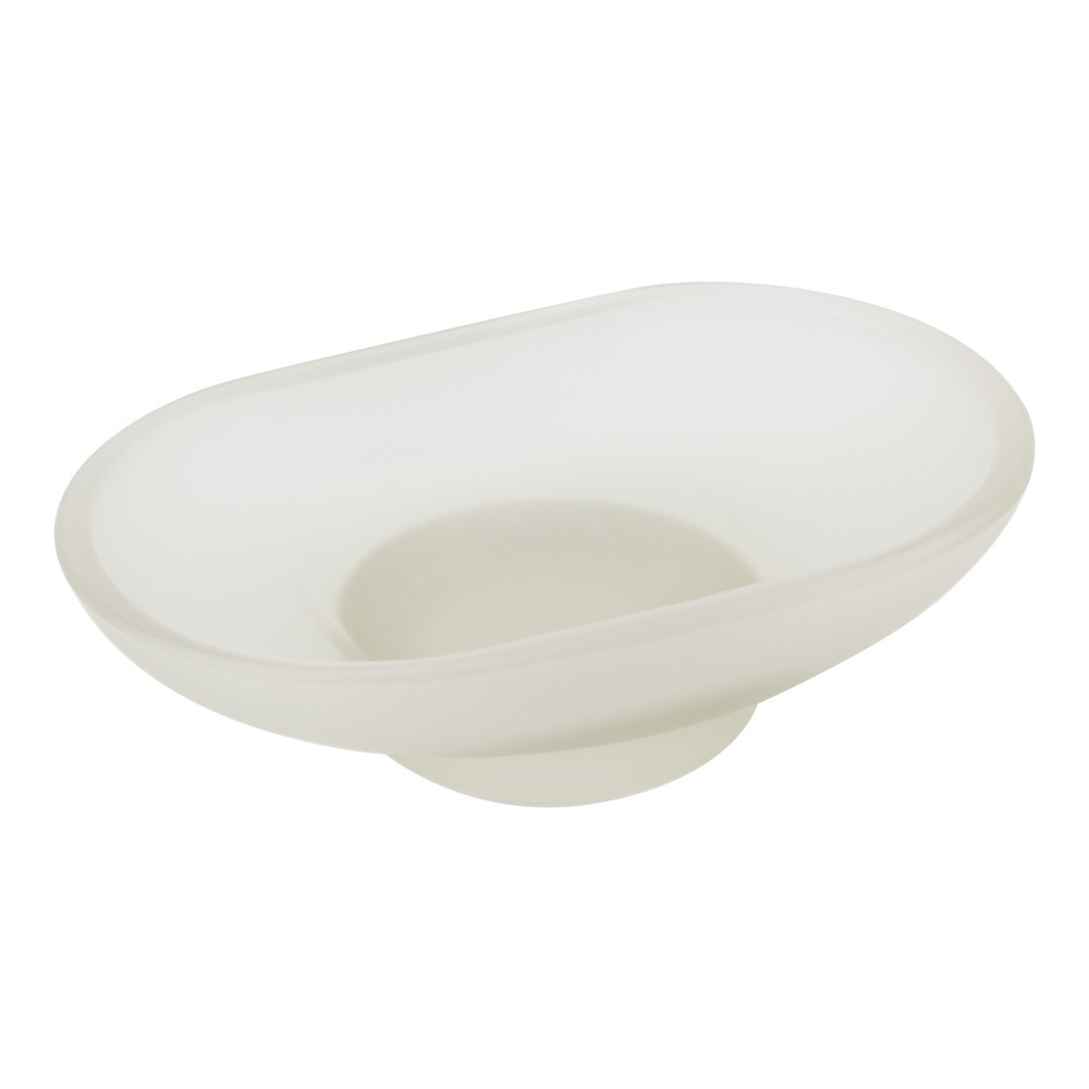 Мыльница Lidz Oreo 0210 (матовое стекло) LDORE0210CRM32454 Chrome Киев - изображение 1