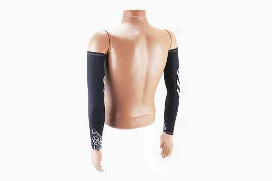 Рукав сонцезахисний к-кт 2шт, M-Чорний з малюнком UV-M503B Киев