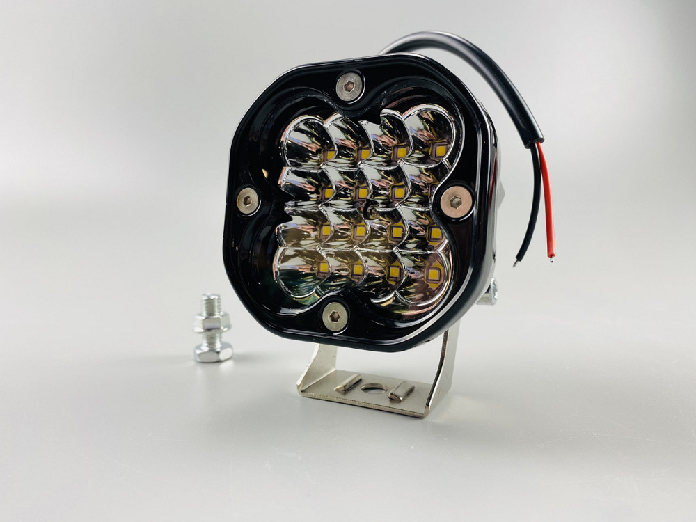 Додаткове освітлення фара LED квадратна 48W chip 3030 16 led діодів Мукачево - фото 8