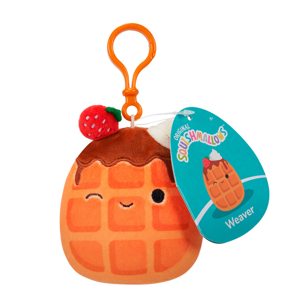 М'яка іграшка на кліпсі Squishmallows– Вафелька Вівер (9 cm) Дніпро - фото 7