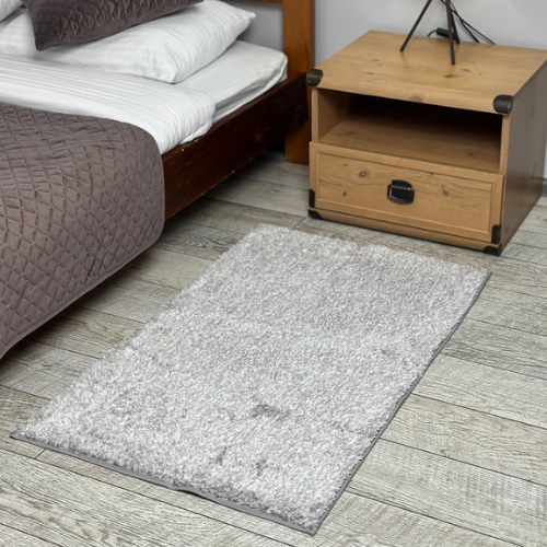 Килимок для ванної 60*100см Comfort сірий поліестер Дариана Житомир - фото 2