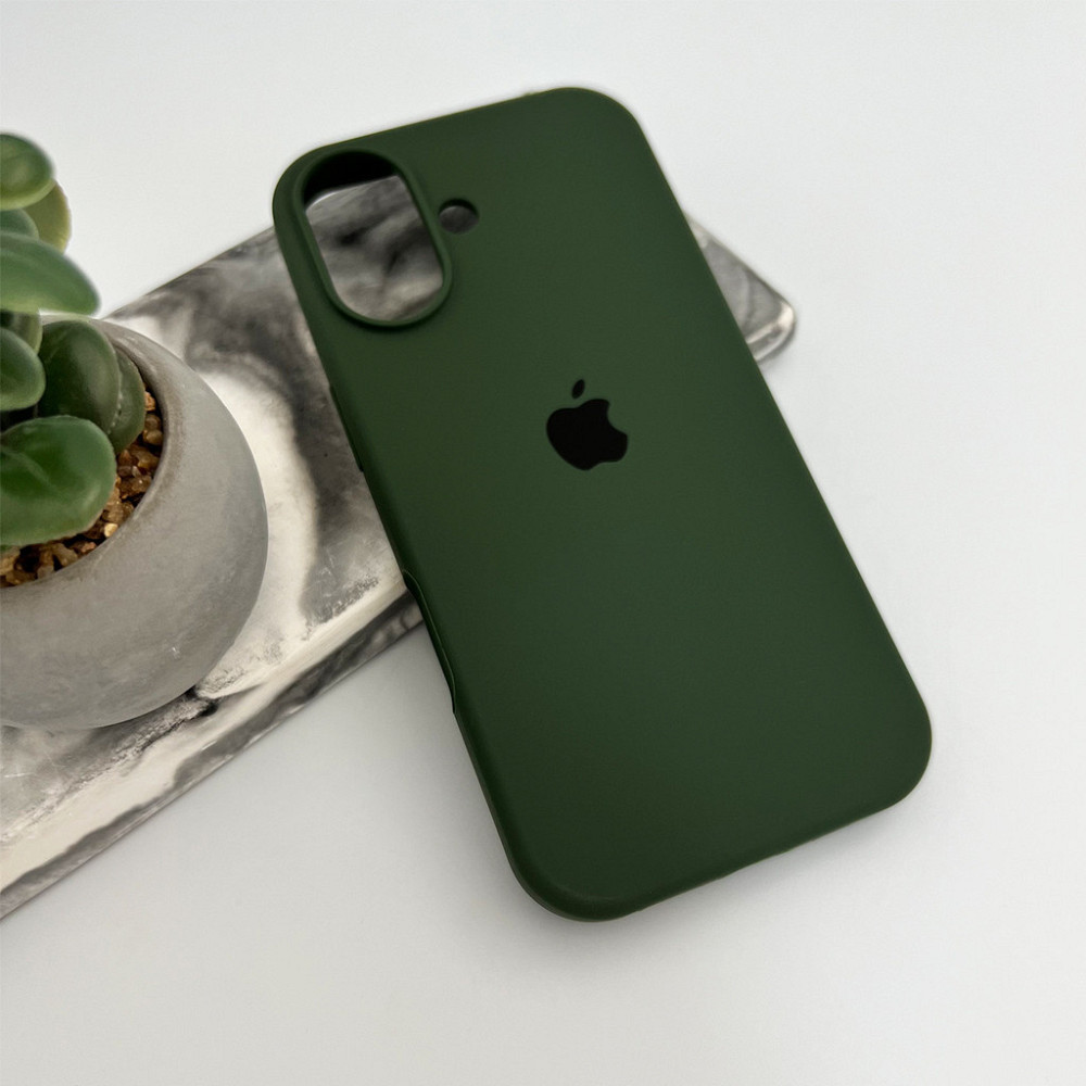 Чохол для смартфона Silicone Full Case AA Open Cam for Apple iPhone 17 31,Dark Green Киев - изображение 4