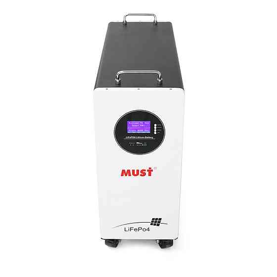 Акумуляторна батарея Must LiFePO4 LP21-48300 51.2V 300Ah 15,36KWh BMS200A@16S, CAN2&RS232&RS485,WI-FI,IP21 6000 cycles Київ