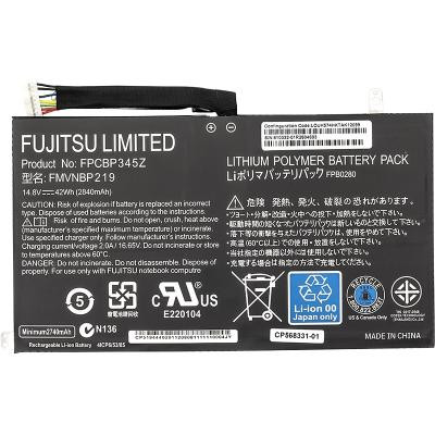Акумулятор до ноутбука Fujitsu LifeBook UH552, UH572 (FPCBP345Z) 14.8V 2840mAh (NB450114) Вінниця - фото 2