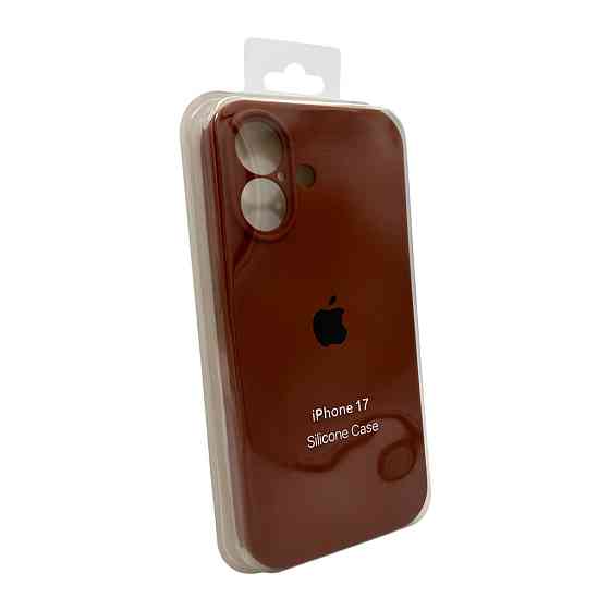 Чохол для смартфона Silicone Full Case AA Camera Protect for Apple iPhone 17 42,Saddle Brown Київ