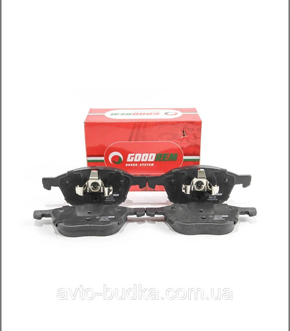 Гальмівні колодки передні GOODREM RM1157 Ford Focus C-Max Kuga Mazda 3 Mazda 5 Volvo C30 S40 V50 Новий Розділ - фото 1