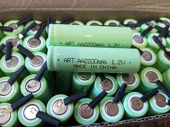 Аккумулятор АRT AA 2200 mAh 1.2V под пайку Полтава