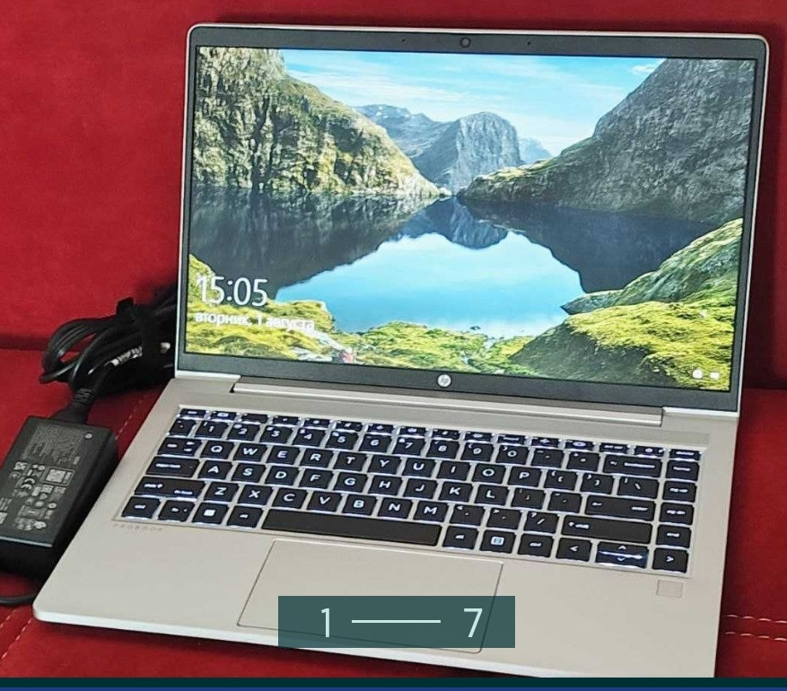Ноутбук: HP ProBook 445 G9 FHD Ryzen 5, 5625U, SSD 512Gb, SSD 16/32Gb, DDR4 Київ - фото 1