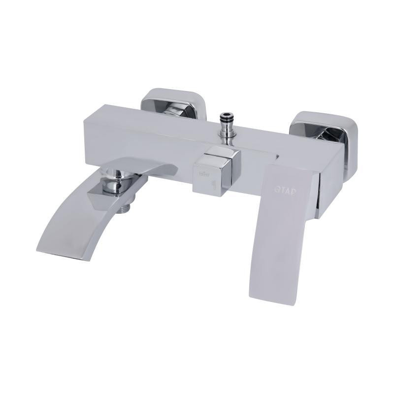 Душевая система из латуни Qtap Swan Cascada на три потребителя (с изливом) QTSWA111CRM45566 Chrome Харьков - изображение 6