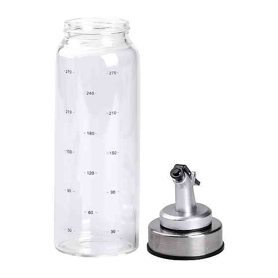 Пляшка для олії та оцту з дозатором 350 мл скляна HP-1348 Київ