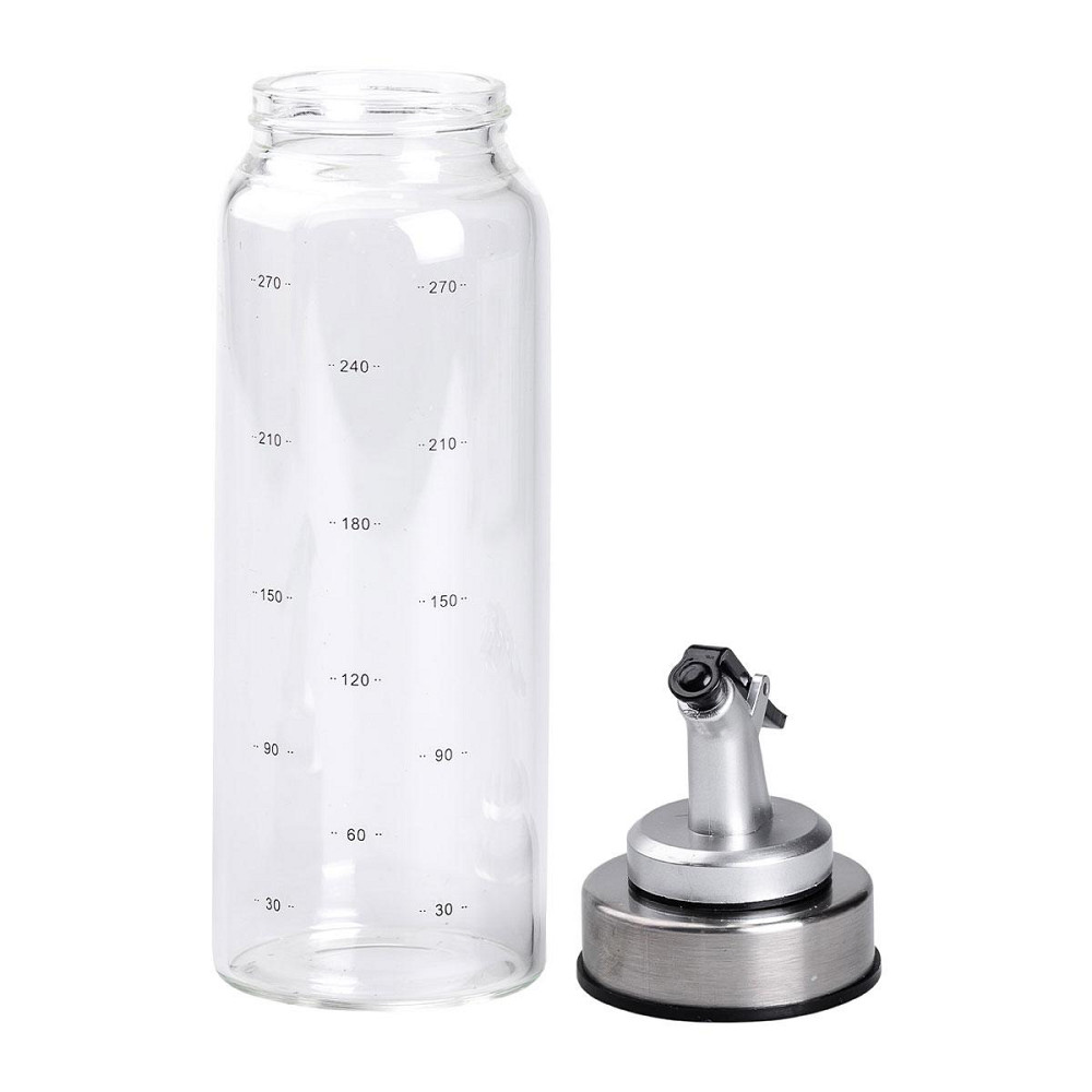 Пляшка для олії та оцту з дозатором 350 мл скляна HP-1348 Київ - фото 3