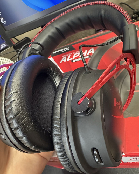 (Нові) бездротові навушники HyperX alpha wireless Харків - фото 7