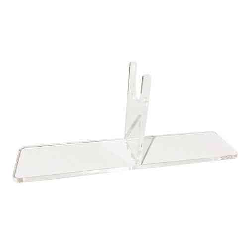 Підставка для клейового пістолета 20 Вт акрилова прозора підставка тримач для термопістолета 7 мм компактний стенд Київ