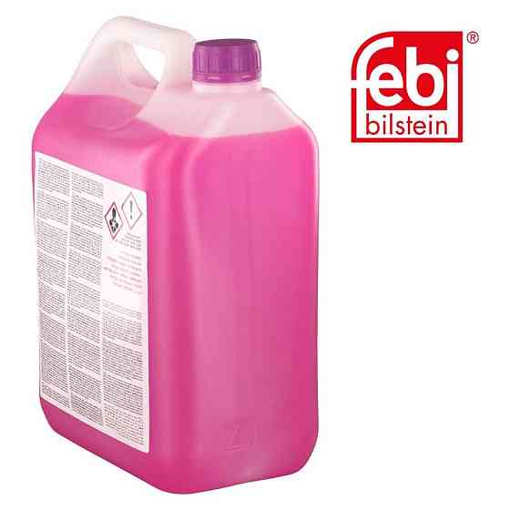 Febi 172019 — Антифриз G12++ (фіолетовий) Ready Mix -35°C 5L | Допуски MB 325.5 / 325.6 | Преміум захист двигуна Ковель