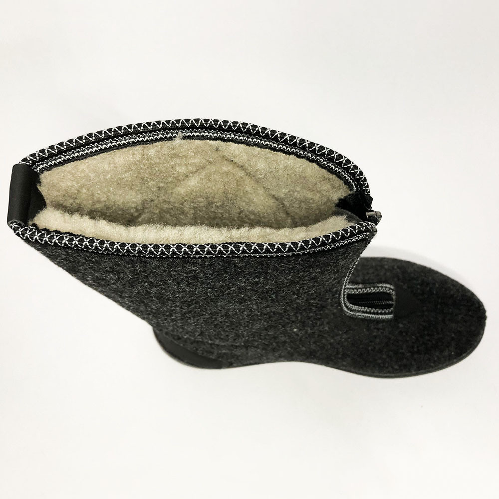 Утепленные валенки женские, Угги женские, Суконные зимние бурки бурки на липучках IJ-20 Львов - изображение 2