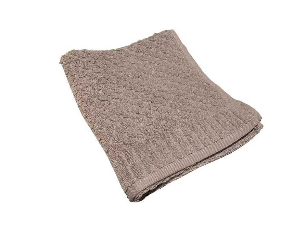 Рушник 50*90 капучино махра арт.4 ТМ MormeneKse Solmir Київ - фото 1