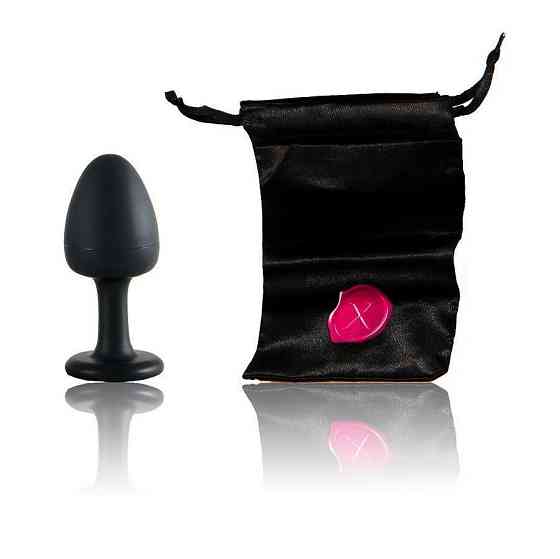 Анальна пробка Dorcel Geisha Plug Ruby M з кулькою всередині, створює вібрації, макс. діаметр 3,2см Sex Aura Київ