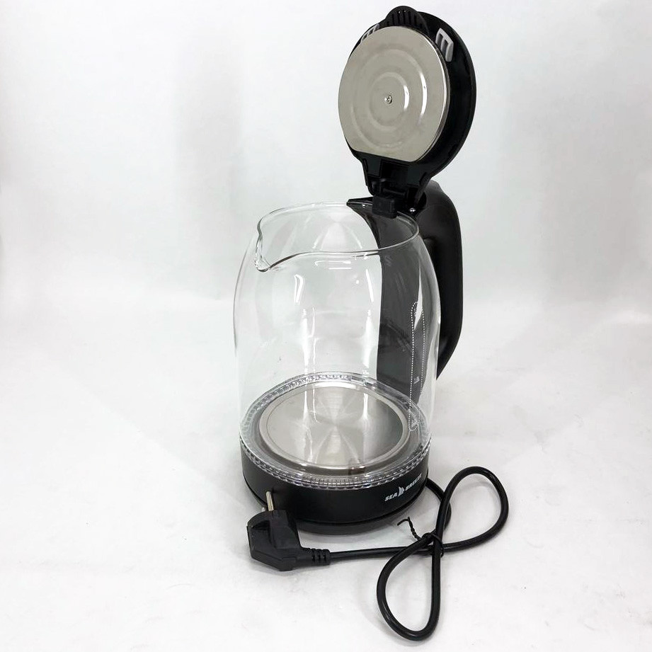 Электрочайник стильный SeaBreeze, Электрочайник с автоотключением при закипании, Эл чайник для кухни JN-24 Львов - изображение 4